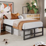 17 Stories Steel Bed Frame