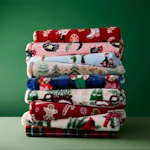 Holiday Velvet Plush Throw