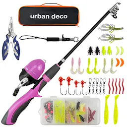 Kids Fishing Pole Kit