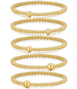 Gold Bracelet Set