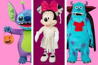 3 Disney Halloween Animatronics: Stitch, Minnie Mouse & Sulley