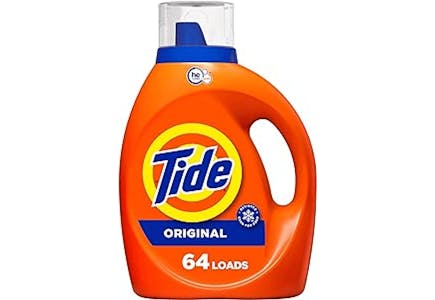 4 Tide Laundry Detergents
