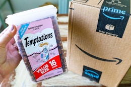 Temptations Cat Treats, as Low as $5.53 on Amazon card image