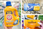 detergent biscuits cheese collage