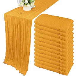 Cheesecloth Table Runner 12-Pack