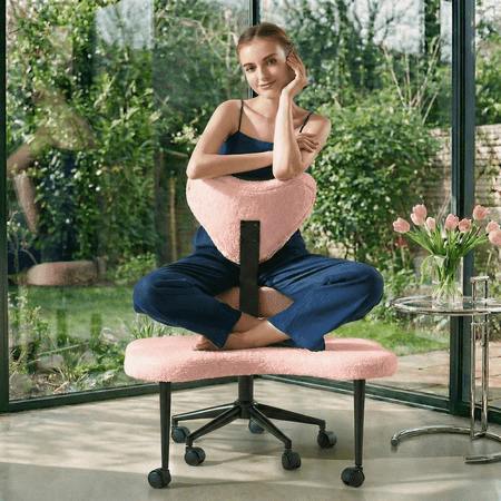 Cross Legged Office Chair