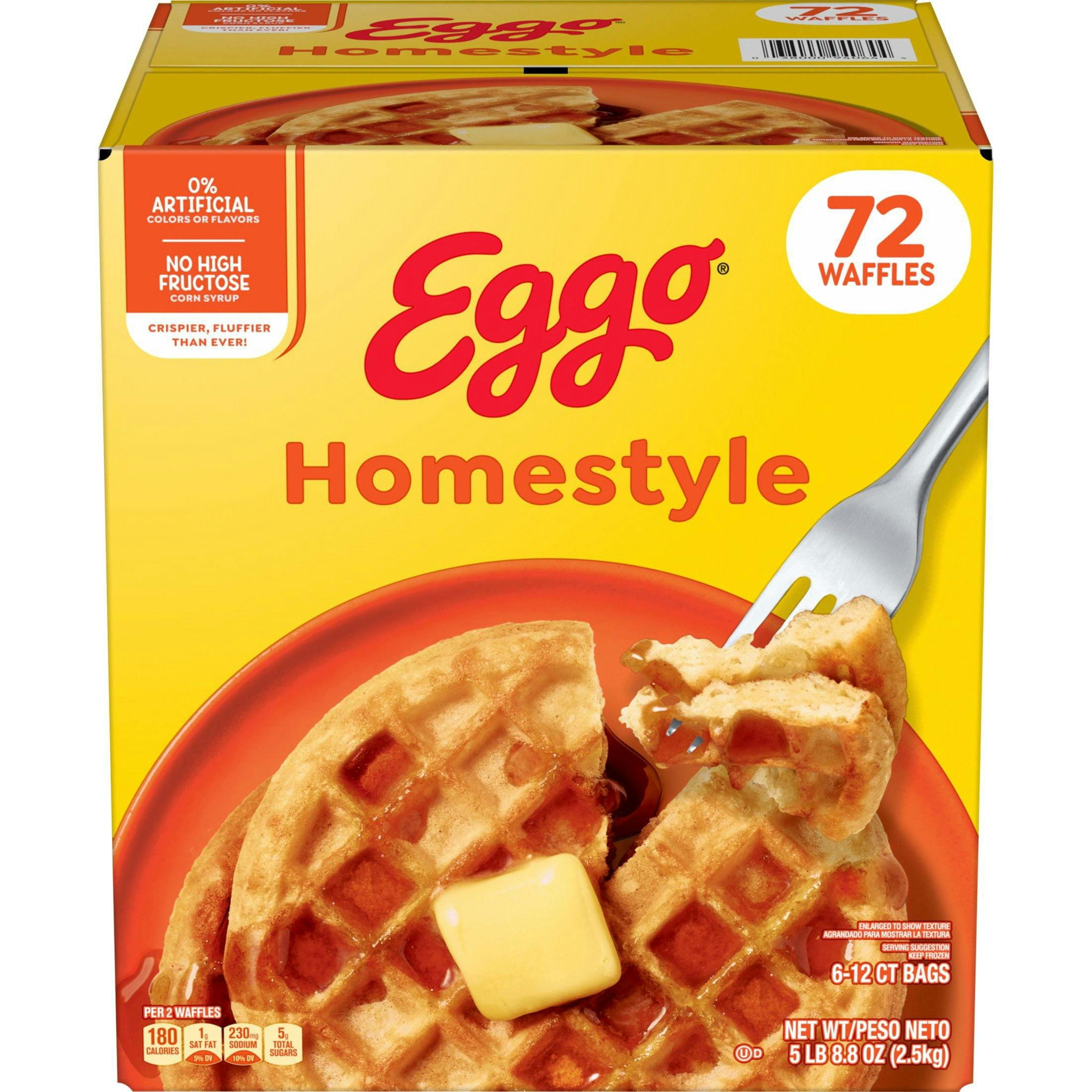 Kellogg's Eggo Waffles Box