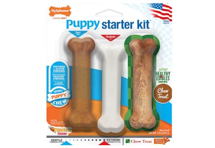 Nylabone Puppy Starter Kit