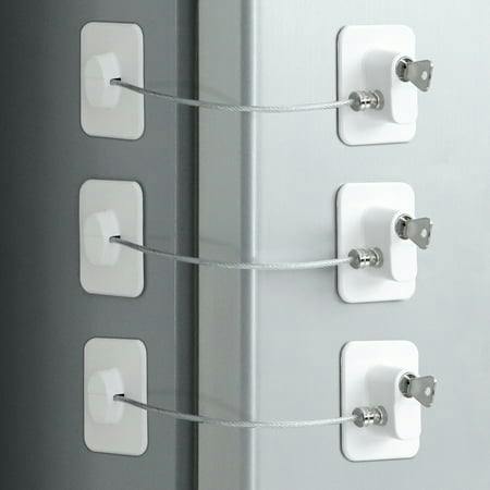 Refrigerator Lock 3-Pack
