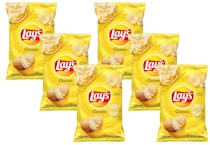 6 Lay's Chips Bags