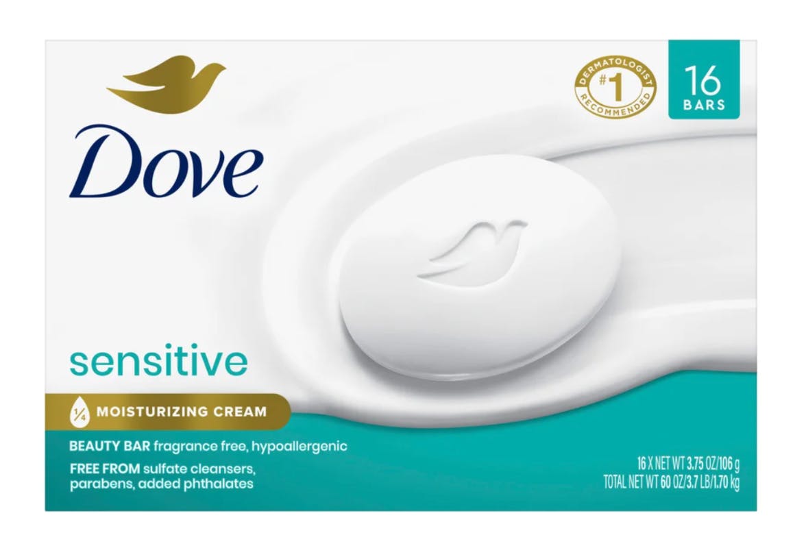 Dove Bar Soap 16-Pack