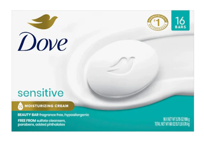 Dove Bar Soap 16-Pack
