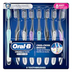 Oral-B CrossAction Toothbrush 8-Pack