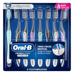Oral-B CrossAction Toothbrush 8-Pack