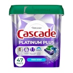 Cascade Platinum Plus Dishwasher Pods