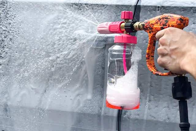 Foam Cannon for Pressure Washer, Only $15 on Amazon (Save 50%) card image