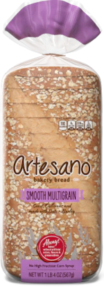 Smooth Multigrain Bakery Bread