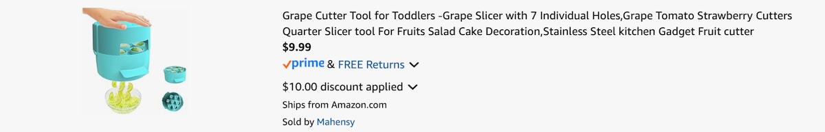 Amazon Bulk Grape Cutter Tool 2025 2