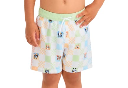 Bluey Toddler Swim Shorts