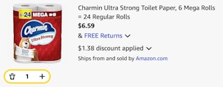 Charmin Ultra Strong Toilet Paper
