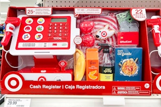 Target toy cash register