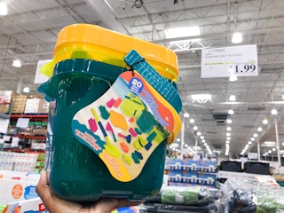 costco 20 piece bucket playset handheld near price tag