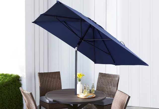 Mainstays 7.5-Foot Patio Umbrella, Only $29.97 at Walmart card image