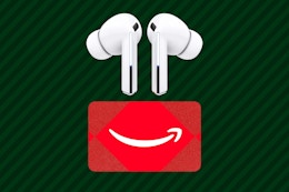 samsung buds 3 pro and an amazon gift card