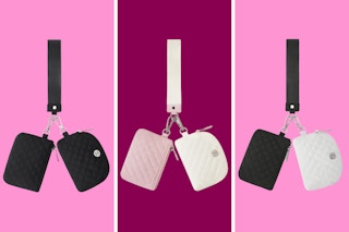 Dual Mini Zip Wristlet Wallet