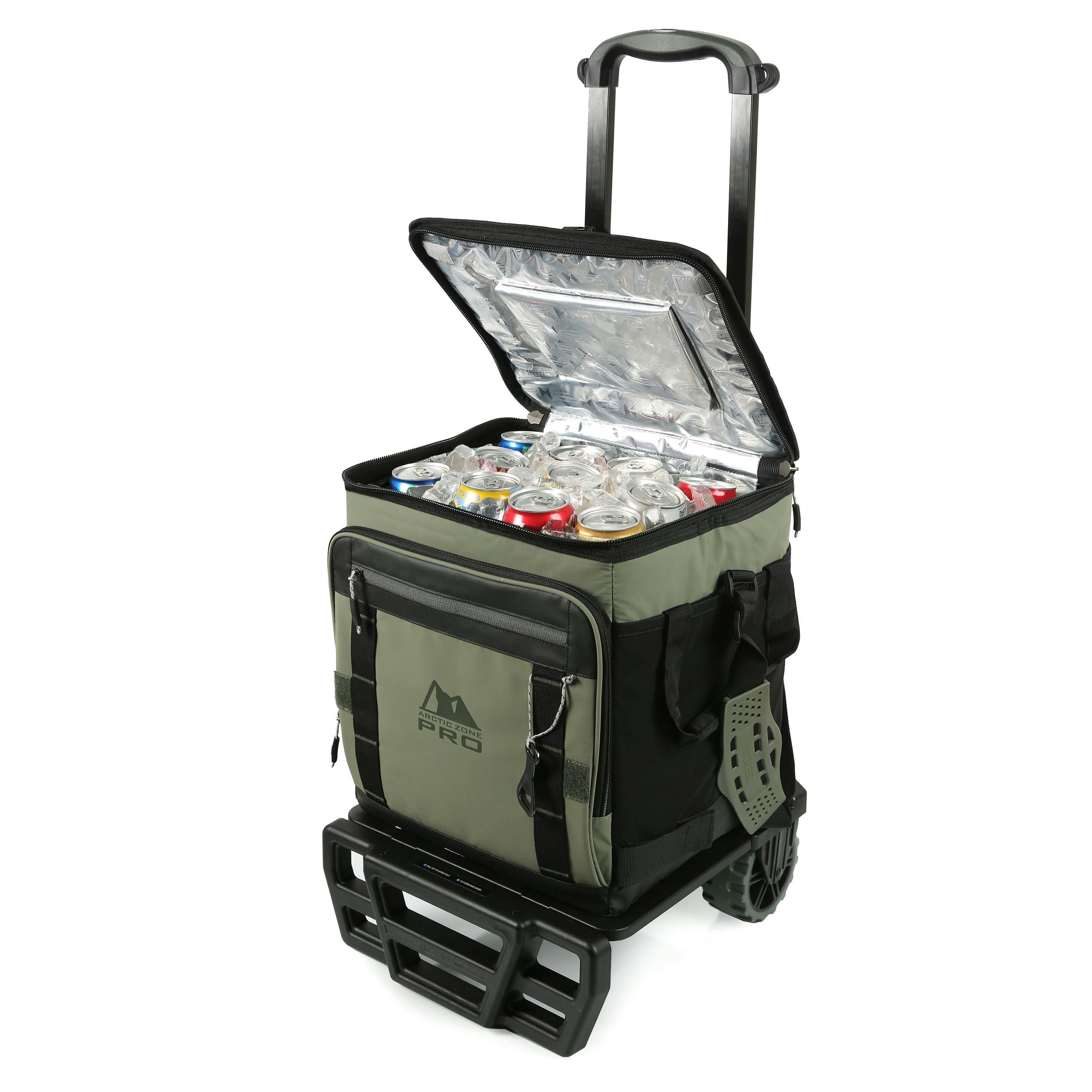 Arctic Zone 50 Can Wheeled Cooler with Cart