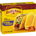 Old El Paso Taco Shells Box