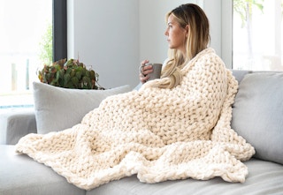linens and hutch knit blanket