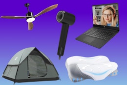 Amazon Coupons: $13 Cervical Pillow, $16 Hair Dryer, $30 Tent, and More card image