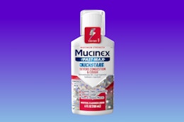 Mucinex bottle on KCL template