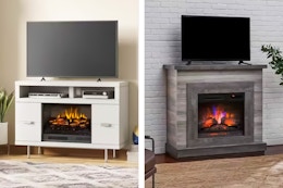 65% Off Electric Fireplaces at Home Depot — Prices Starting at Just $110 card image