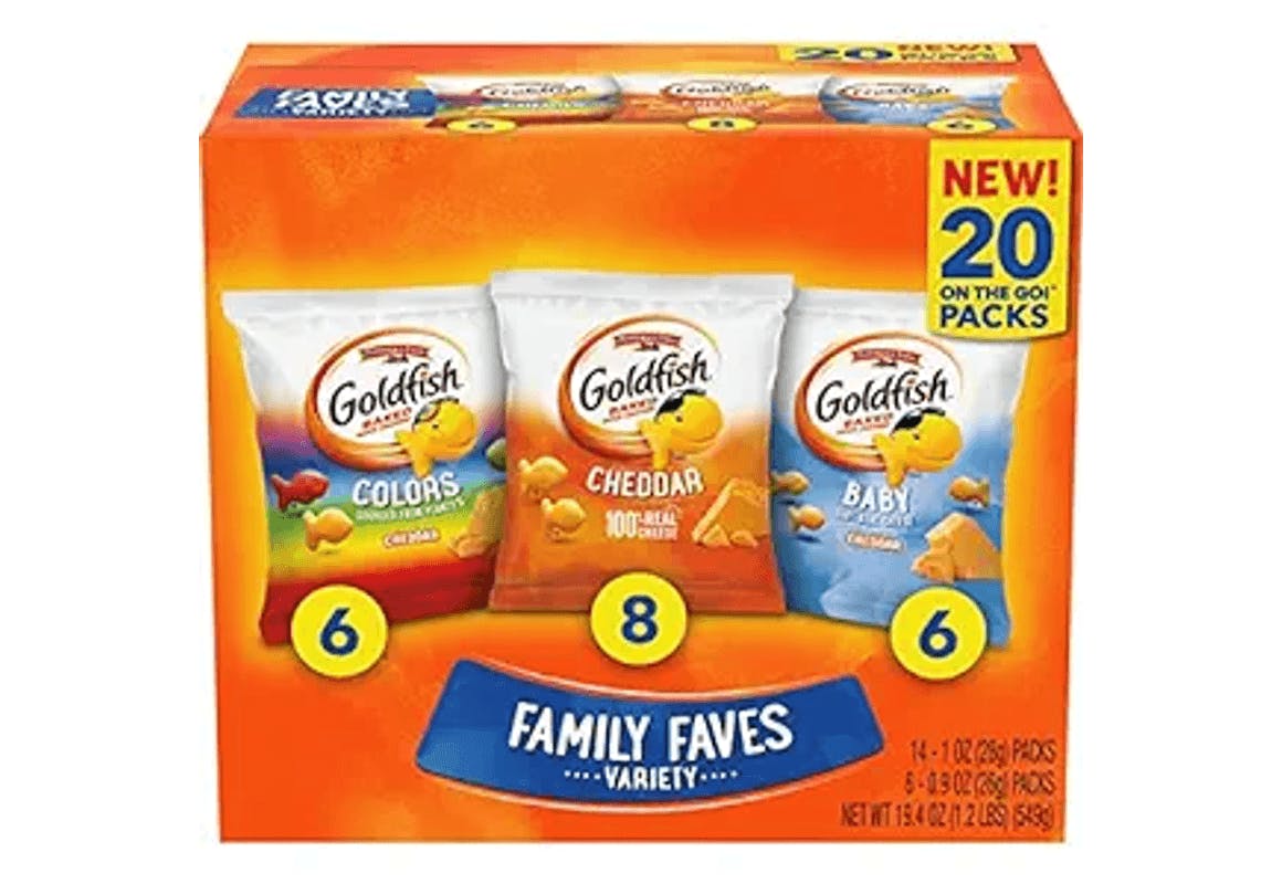 Goldfish Crackers Variety Pack
