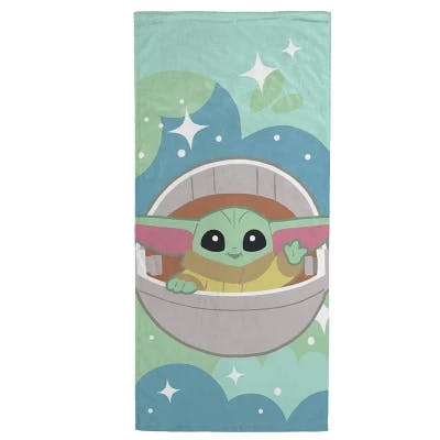 Grogu Beach Towel