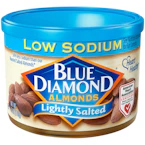 2 Blue Diamond Almond Cans
