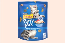 Purina Friskies Party Mix Cat Treats, as Low as $6.36 on Amazon card image