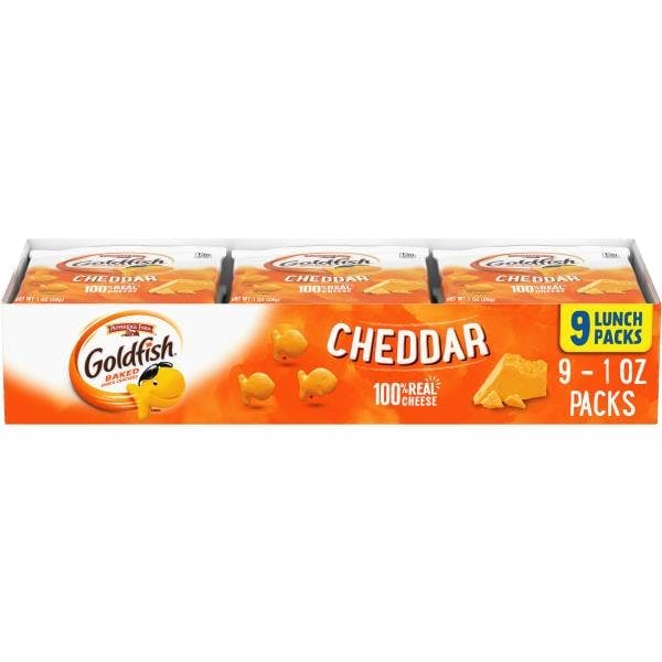 2 Pepperidge Farm Goldfish 9-Packs