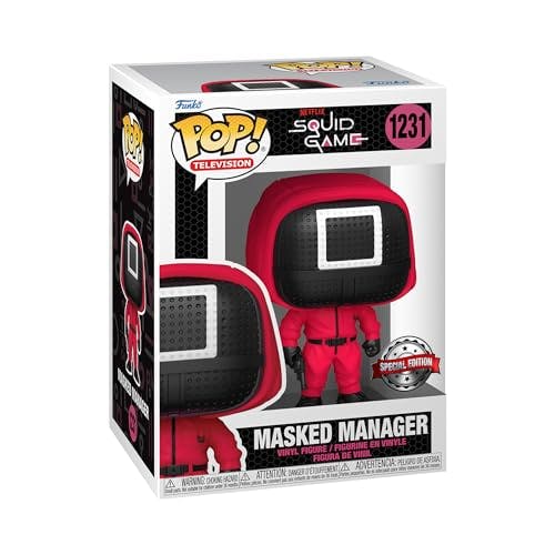 Funko Pop Squid Game Manager Figure