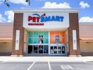 A PetSmart building storefront.