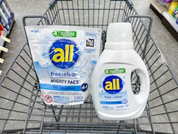 All Free & Clear Laundry Care: Get 2 for Under $5 at Walgreens  card image