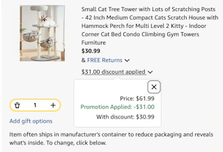 fly fans Amazon receipt