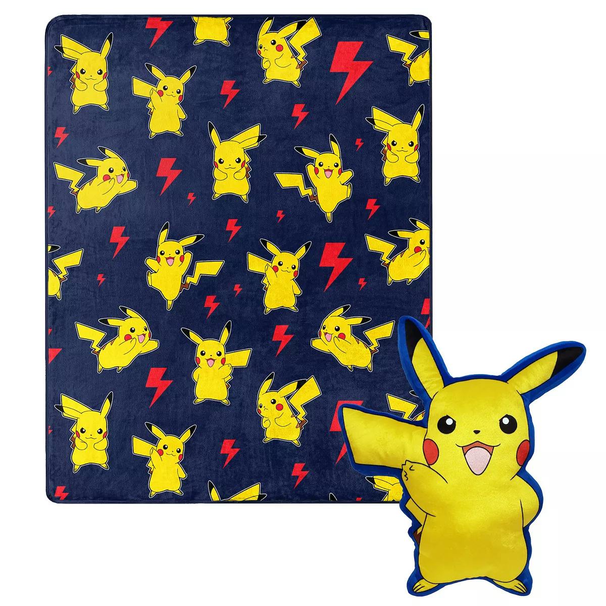 Pokémon Hugger Pillow & Throw Set