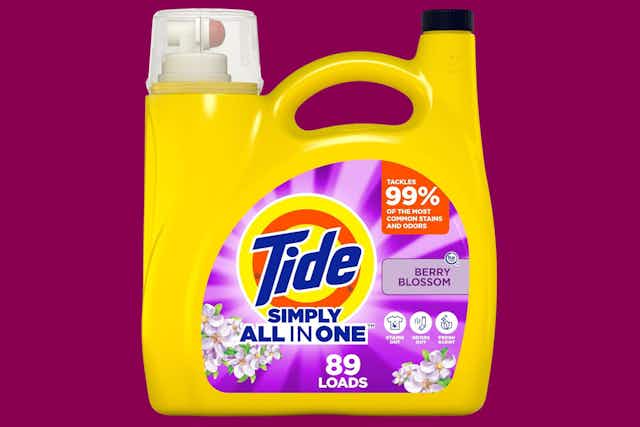 Get a Large Bottle of Tide Laundry Detergent for as Low as $6.38 on Amazon card image