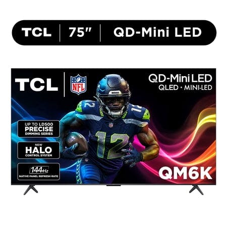 TCL 75-Inch QM6K Series 4K TV