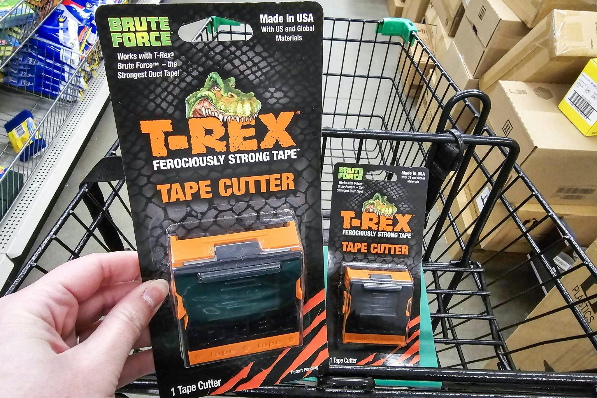 TRex Tape Cutter, Only 1.25 at Dollar Tree (9 on Amazon) The Krazy Coupon Lady