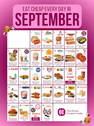 Cheap Eats September 2026