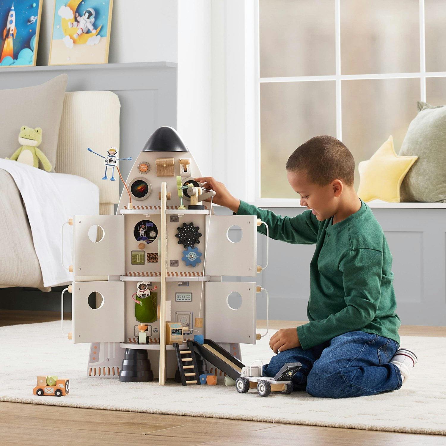 Member's Mark Wooden Rocket Playset